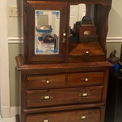 Mid-Century Antique Armoire