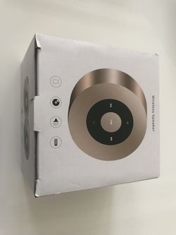 Brand new Bluetooth Wireless speaker in Rose Gold