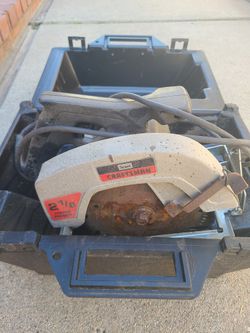 Vintage Craftsman Finish Saw