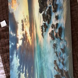 Brand New Wall Decor. 30x20in. Cuadro