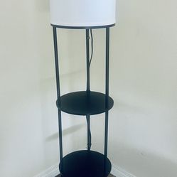 Estate Sale -Lamp With Shelves  Great Deal 