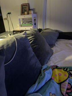 Gray Couch w/ ottoman