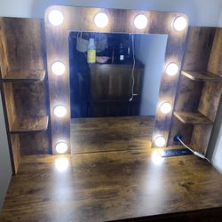 Vanity with Bench