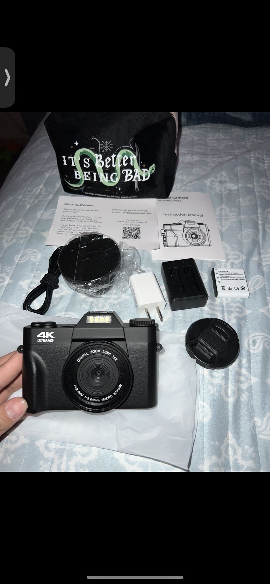 Digital 4k Vlogging Camera