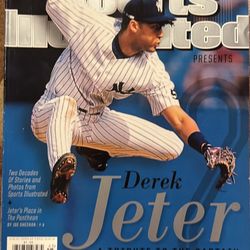 Derek Jeter Cover Sports Illustrated Magazine
