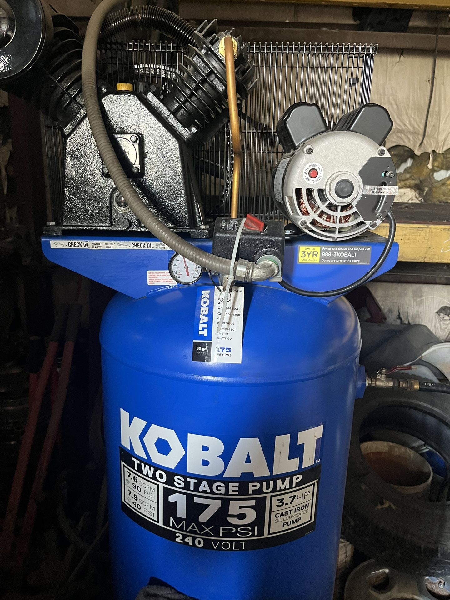 KOBALT AIR COMPRESSOR 