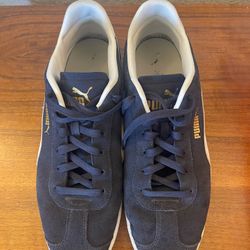 Puma Blue Suede Men’s Shoes 12