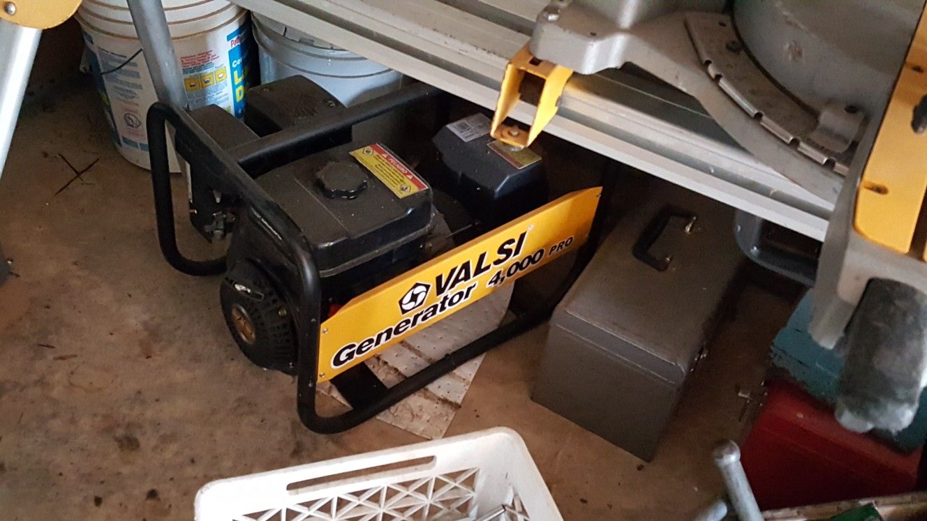 4000 watt generator