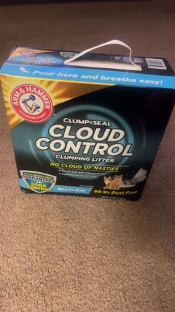 Arm & Hammer Clump & Seal Cloud Control Multi-Cat Clumping Litter