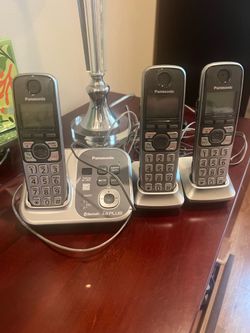 Land line Phone. From Costco. Intercom enabled.