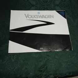 Litho Advertisement/Volkswagen/ Vintage/1991 Brochure 