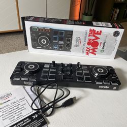 Portable DJ Controller Mixer 
