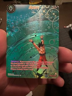 Dragon ball z “spirit”