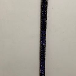 G-Star RAW Blue Rhinestone Bling Belt - Y2K Style Black&blue