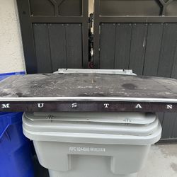 1965 Mustang Trunk Deck Lid & 1970?