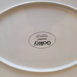 Gallery Beaded Turkey Platter