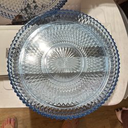 Diamond point hostess Plate