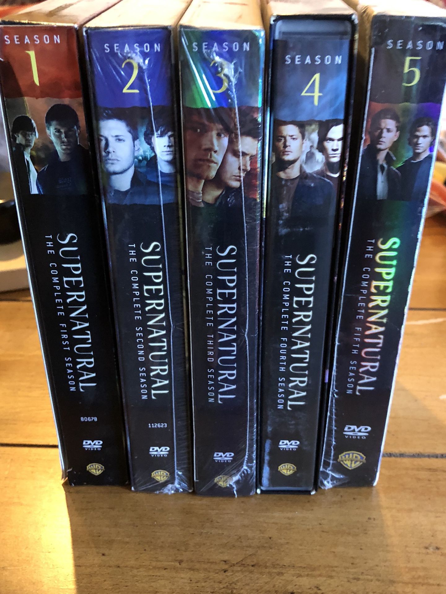 Supernatural Seasons 1-5 Dvd