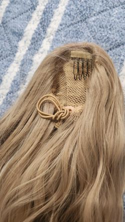Ling Hair Pony Tail Blonde Color 