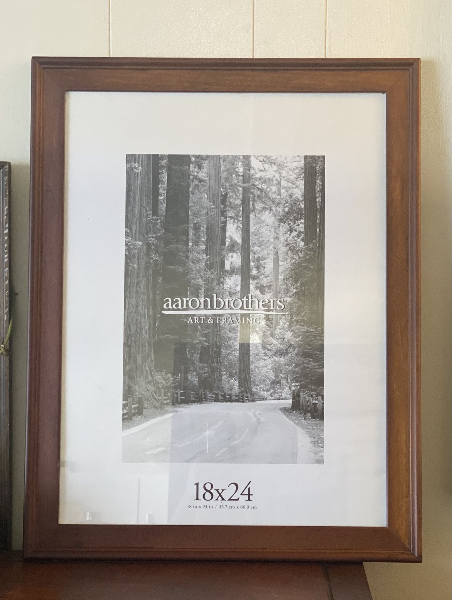#aaronbrothers ART & FRAMING Brown Wood Frame /18”x 24”
