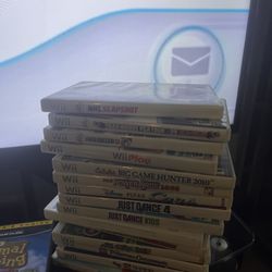 Wii With Games And Accessories 
