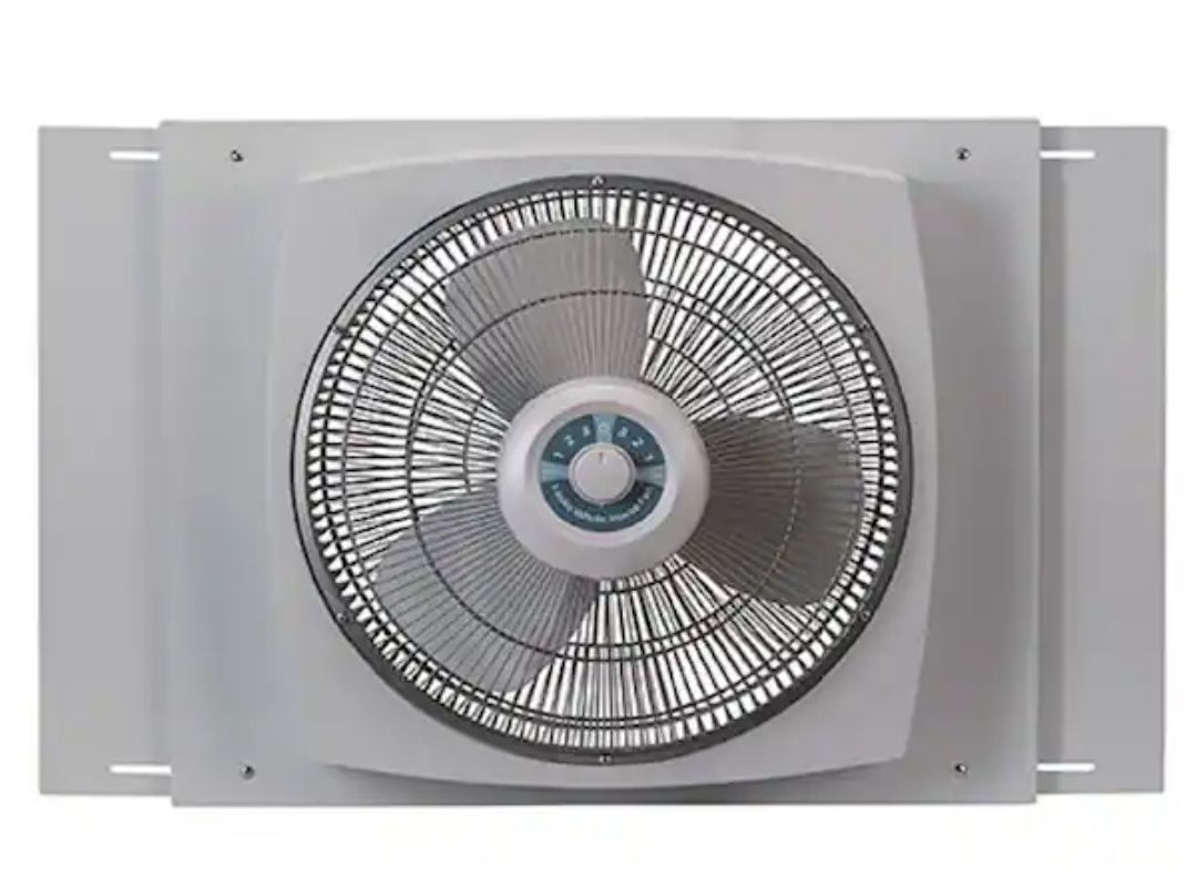 Lasko 16 in. Window Fan with EZ-Dual Ventilation