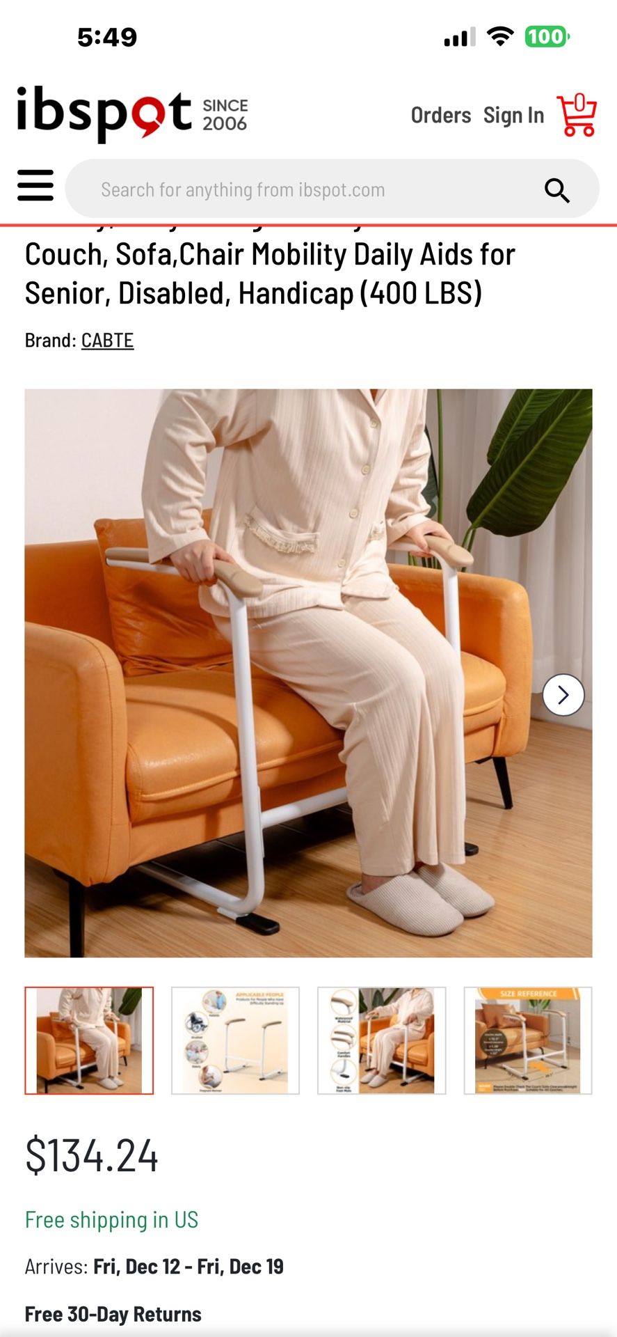 Chair , Sofa Stand Assist