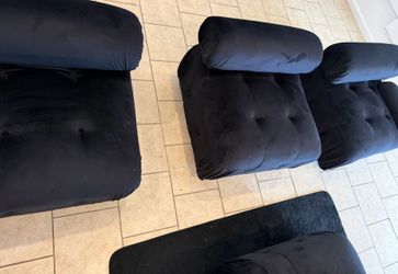 Black Living Room