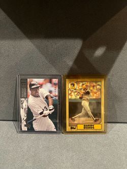 Michael Jordan 1994 Upper Deck Top Prospects MJ23 + 1987 Topps Barry Bonds #320 Rookie Card Lot