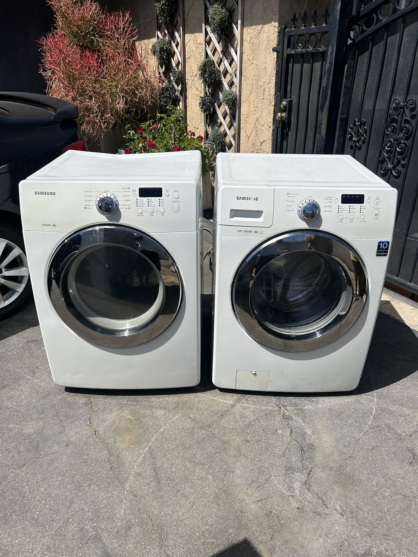 Samsung Dryer And Washer Set