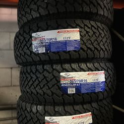 265/70R16 ATLANDER AT A SET OF FOUR NEW TIRES