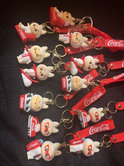 Labubu Keychain $4 Each And Bows $4 Each Pair 