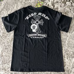 bape x chrome hearts shirt