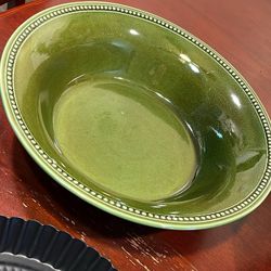 2 ensaladeras grandes nuevas para todo uso las dos piezas por $15