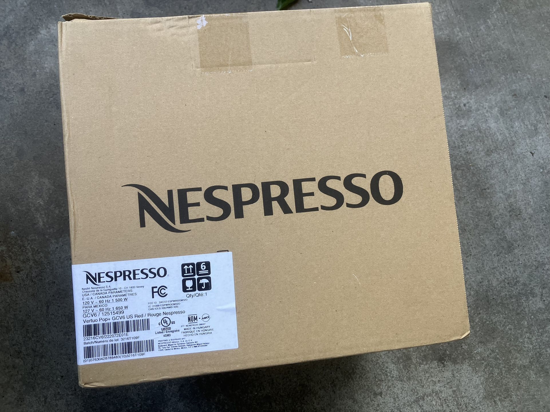 Nespresso Vertuo Pop+ Coffee Machine – Like New