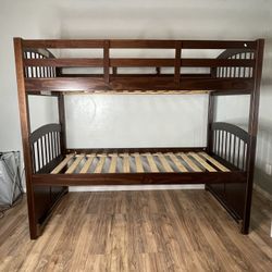 Twin-over-Twin Bunk Bed with Trundle