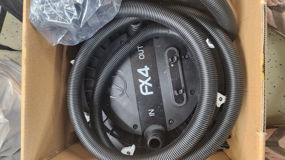 Fluval FX4 Aquarium Canister Filter With Vacuum, Foam And Sponges for
