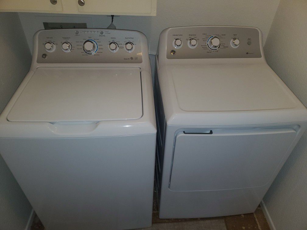 GE washer & dryer set