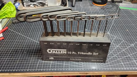 SAE Allen T-handle set USA