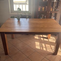 Oak handmade table