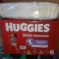 Huggies Size 6 Son 111 Pañales Por $40 Firme 
