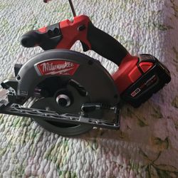 Circular Saw 18v Fuel  61/2