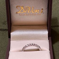 HALF OFF!!!! 1/2 Ct Eternity Band Wedding Promise Ring