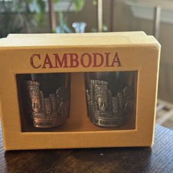 Cambodia Shot Glasses