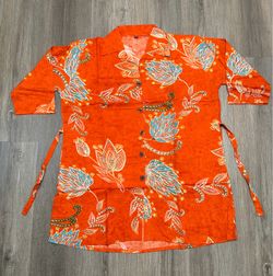 Orange floral