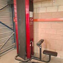 Cybex tricep lat pull