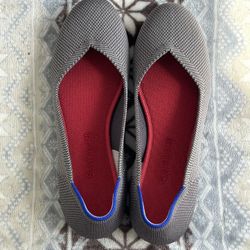 Rothy’s The Flat - Charcoal - Size 8