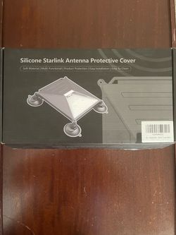 Starlink Mini Protective Silicone Cover w/ Suction Cup Mounts