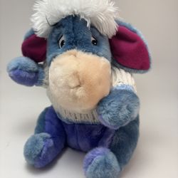 Disney Store Exclusive Winnie The Pooh's Eeyore Snowflake Plush R1 R1