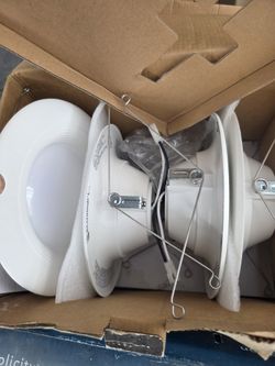 Led Can Light Trims For Use With 6" Regular Can Lights Housings